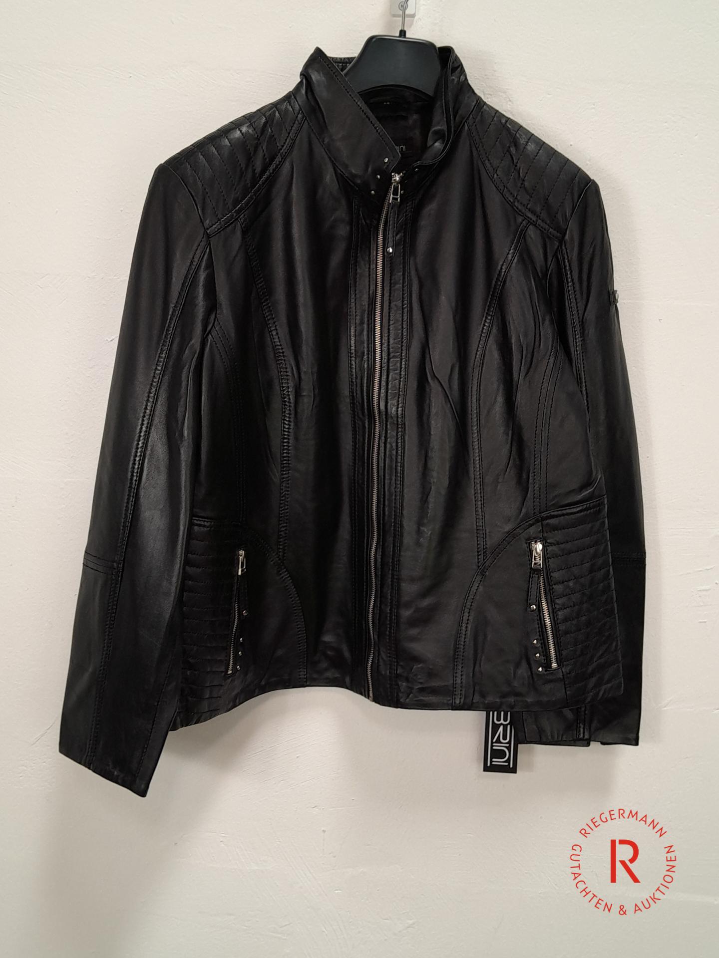 DAMEN LEDERJACKE GRÖSSE 48